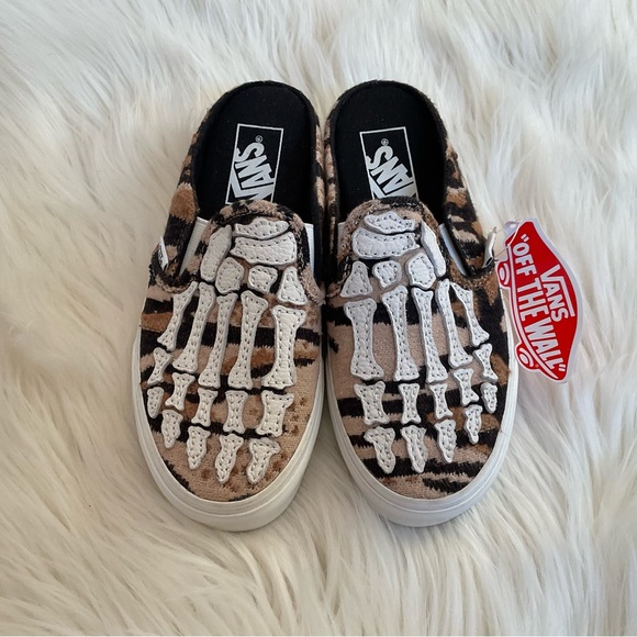 Vans Classic Slip-On Hazy Bones Mules Sneakers - NWT - Size 5 - Picture 2 of 11